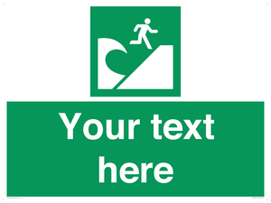 Custom Safe Condition Tsunami evacuation area